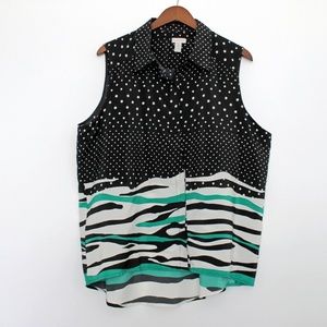 Chico's Sleeveless Blouse